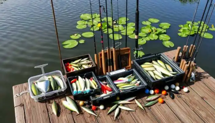 Tackle and Baits for Pond and Canal Fishing